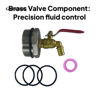 Vòi thùng Spigot trống Garende 55 Gallon, Thay thế các bộ phận, Không rò rỉ, Lắp trống