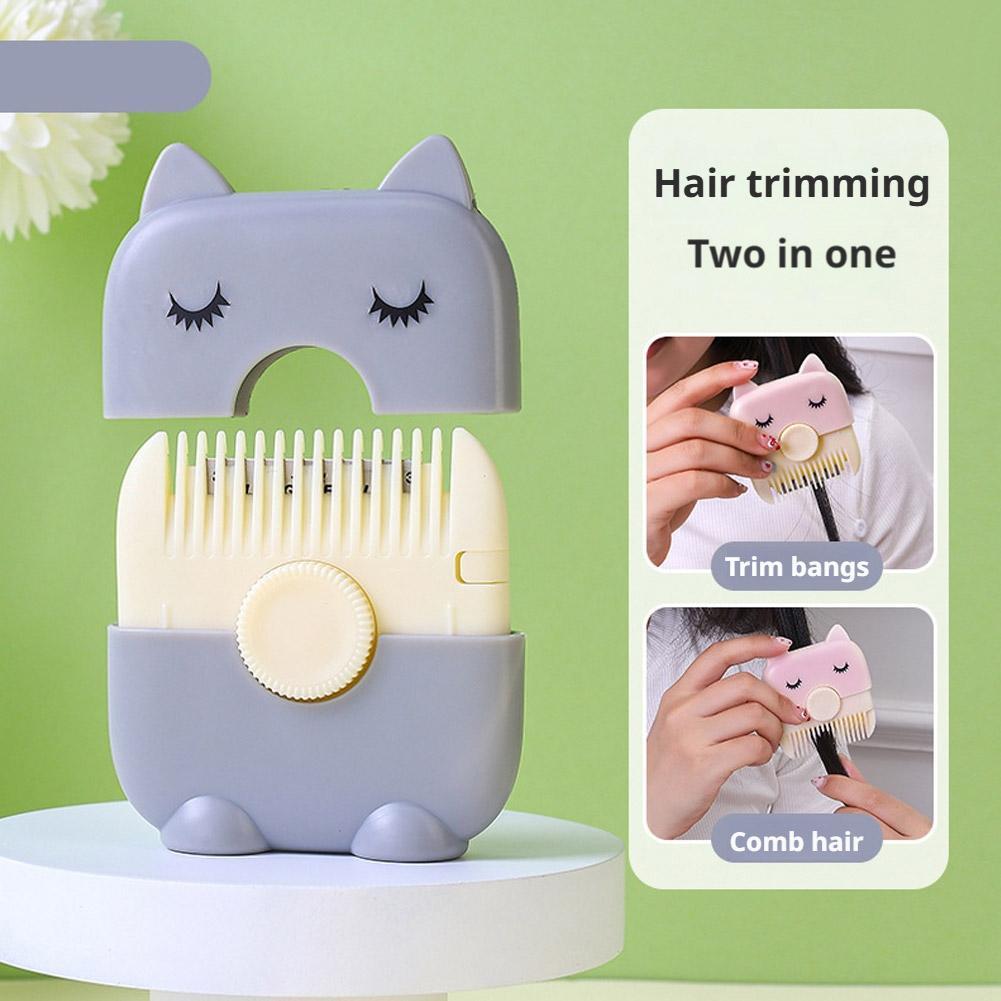 Tông Đơ Cắt Tóc 2in1 Cho Bé Cắt Tóc Lược Viền Trẻ Em Tóc Nổ Clipper B1a7