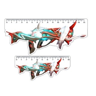 Mô hình Thước Kẻ FF Học Sinh - Sinh Viên 10CM - 15CM-ĐH shop