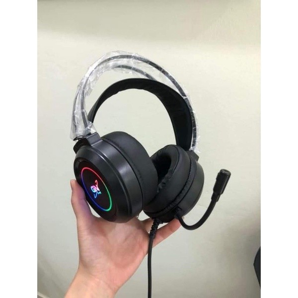 Tai nghe Gamming Gnet GH5 7.1 cổng USB mic chống ồn led RGB bảo hành 12 tháng | BigBuy360 - bigbuy360.vn
