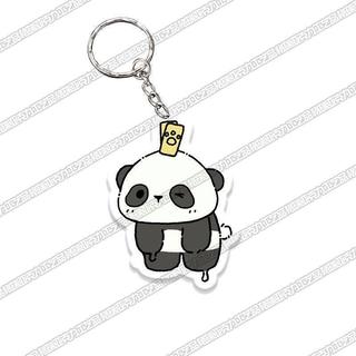 [Mặt Dây chuyền] Móc Khóa Gấu Trúc mèo gấu trúc động vật nhỏ dễ thương sáng tạo mặt dây chuyền