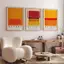 Yayoi Kusama Trừu Tượng Màu Cam Canvas Tranh Matisse Rothko Hoa Nghệ Thuật Nhà Trang Trí Tường Canvas Poster