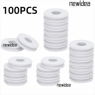 NEWIDEA - Bộ 100 Chiếc Dây Câu với Ống Cuộn Bọt Trắng 1.7 Inch, Dụng cụ Sắp Xếp Cho Người Yêu Thích Câu Cá