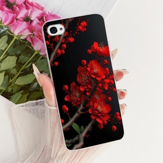 Dành Cho iPhone 4 Vỏ Hoa Thời Trang Chanh Trong Suốt Silicon Mềm TPU Bảo Vệ Cho iPhone 4S iPhone4 A1349 A1332 A1431 Ốp Lưng