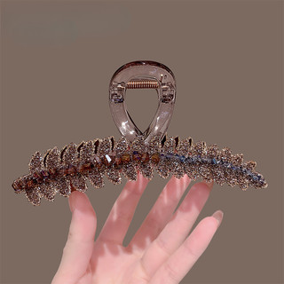 Mới! Kẹp tóc cá mập lớn với kim cương đính full - Phụ kiện thời trang tóc nữ