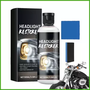 Chất lỏng phủ đèn pha 100ml Bộ phục hồi đèn pha ô tô Phục hồi đèn pha ô tô Phục hồi phục và bảo vệ chất lỏng wipqsvn