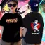 ngắn tay, anime, cotton, hàng ngày, 1-11 tuổi, size lớn, Áo, nam-nữ, Wzxinsheng