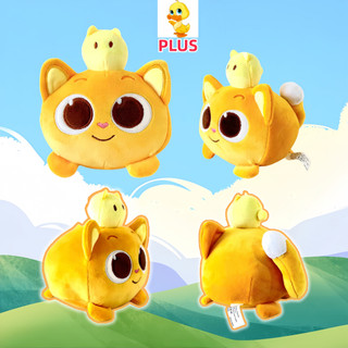 PLUS✨Hàng✨Pinkfong Hogi Ninimo Đồ chơi sang trọng Mèo con màu vàng Plushie Trang trí máy tính để bàn Búp bê gấu bông Mèo dễ thương Đồ chơi nhồi bông cho bé gái Đồ chơi trẻ em Quà tặng sinh nhật