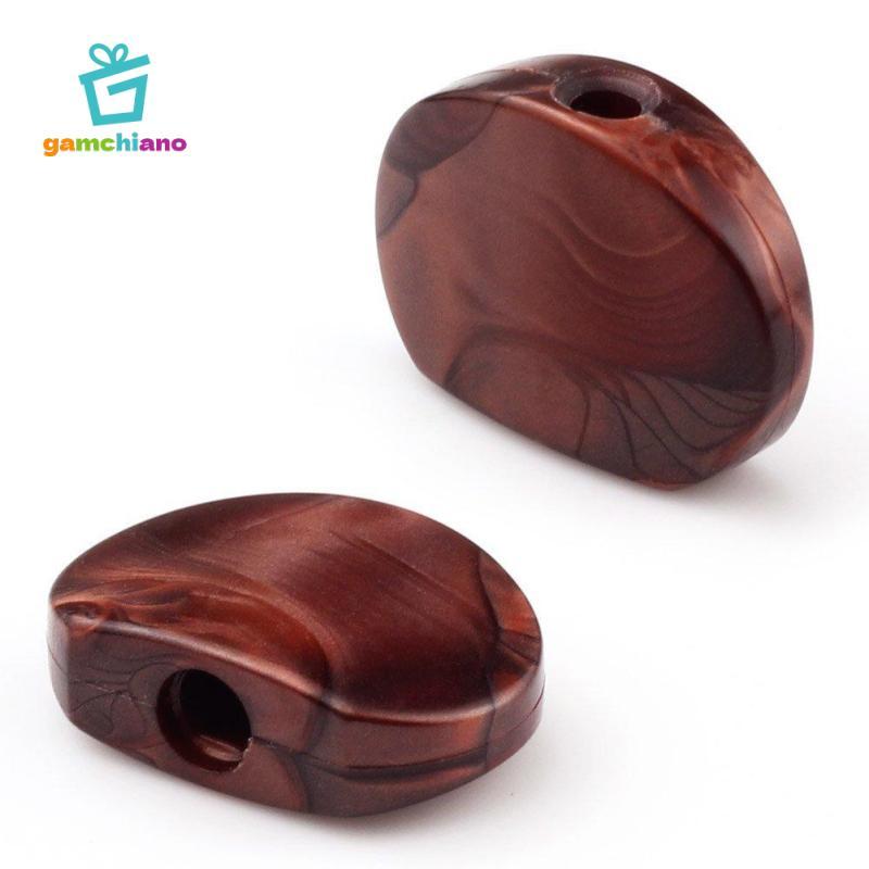 6 Nút Điều Chỉnh Phím Núm Peg Guitar Tuner Đầu Máy Thay Thế Màu Nâu