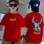 90-150 size Áo Baju-T, linh hoạt họa tiết, thoải mái, cổ tròn, từ 3-14 tuổi, 100% cotton.