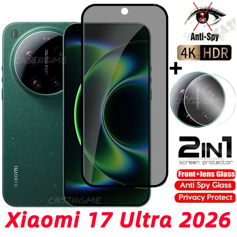 Xiaomi 17 Kính Cường Lực Siêu Riêng Chống Gián Điệp Full Cover Bảo Vệ Màn Hình Chống Peek Phim Riêng Tư Cho Xiaomi 17 Xiaomi17Ultra Xiaomi17 Ultra 17Ultra Pro Max Phim Bảo Mật Chống Peek