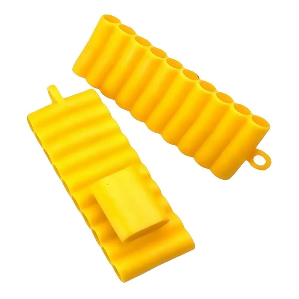 NOTE1 1 Cái Giá đỡ mũi tuốc nơ vít, Dụng cụ sắp xếp cao su mềm 22 lỗ, Đầu tuốc nơ vít bền 1 / 4 Inch Đầu khoan lục giác Dụng cụ điện