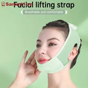 ZK Mặt Giảm Béo Dây Đeo Giảm Đôi cằm Nâng V Mặt Chống Băng Cho Dây Đeo Mặt Dây Đai Nâng Mặt nạ Hình Bầu Dục Mặt nạ VN