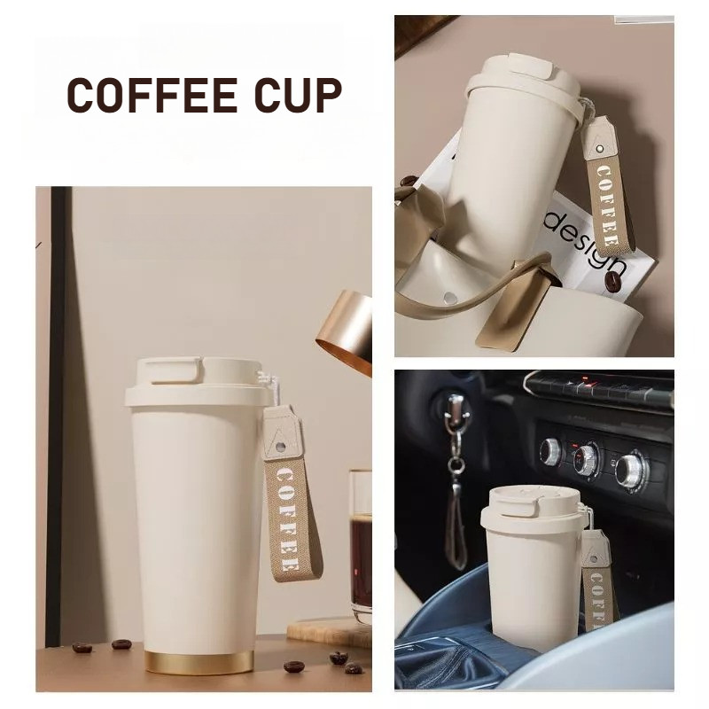 Bình giữ nhiệt 530ml, lõi Inox 316, nắp uống 2 trong 1, giữ nhiệt 12h, thiết kế tối giản, nhiều màu sắc