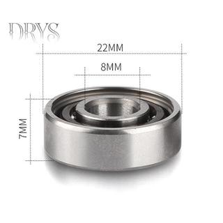 (TFT) 8 Chiếc 608 Vòng Bi ILQ-11 8x22x7 Longboard Tốc Độ Nội Tuyến Trượt Bánh Xe Mang Trượt Xe Tay Ga Mịn Trượt Xe Tay Ga Mang MỚI