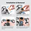 Thanh bảo vệ Camera, Ốp lưng Gimbal nhẹ chống va chạm, Bảo vệ ống kính bằng nhựa phát hành nhanh bền bỉ cho phụ kiện máy bay không người lái DJI NEO 2