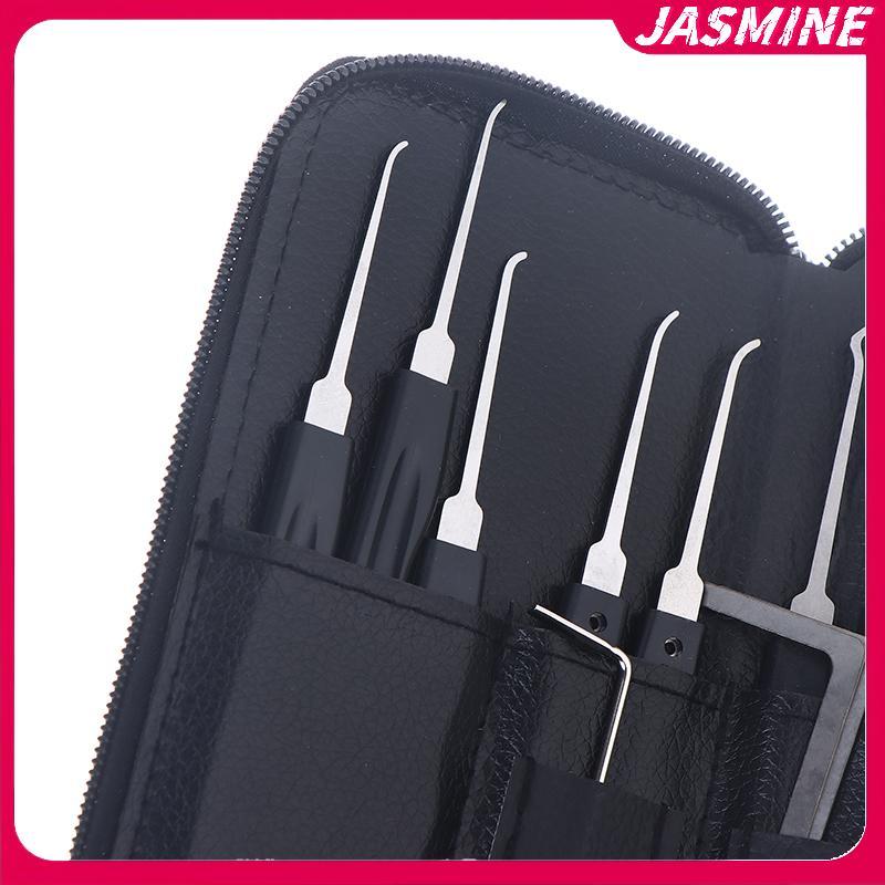 JASMINE 15 / 17 / 24 Cái Cổ Điển Thép Không Gỉ Lo Dụng Cụ Di Động Xe Mở Rộng Bộ Nhà Thơ Đa Năng Lopi Dụng Cụ JASMINE