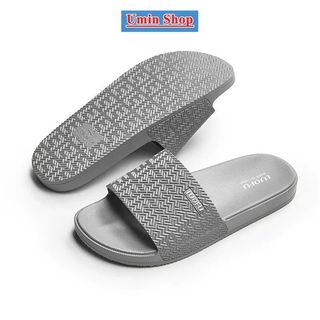Dép Nam Nữ mã 1185 Quai Ngang Dép Đúc Siêu Bền Nhựa Dẻo Êm Chân Đế Chống Trượt