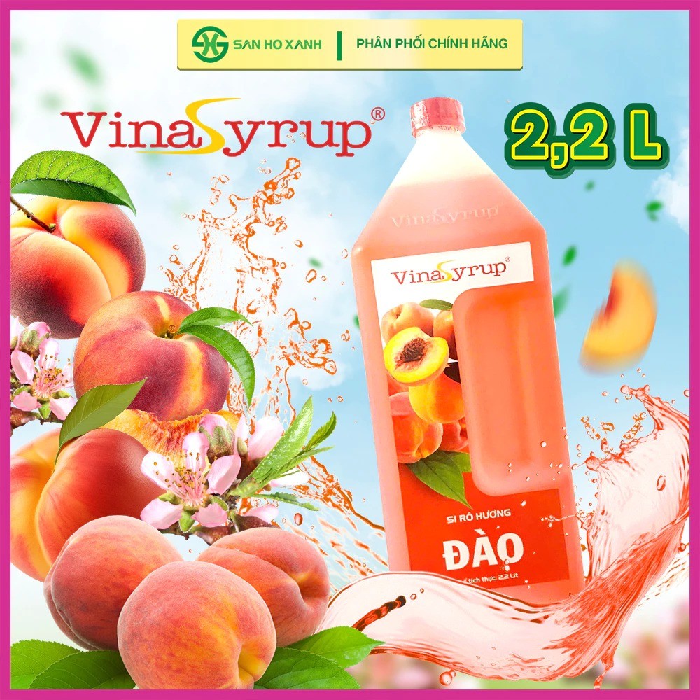 Siro Vina can 2.2L - siro pha chế