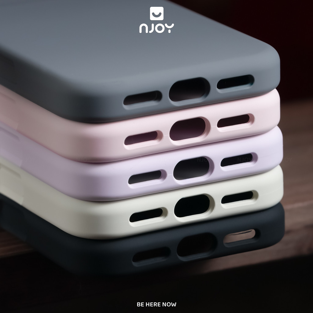 [Loại Tốt] Ốp Silicon Chống Bẩn Lót Nhung Có Sạc Từ Tính Bảo Vệ Camera Cho iPhone 17 Pro Max 16 Pro Max 15 14