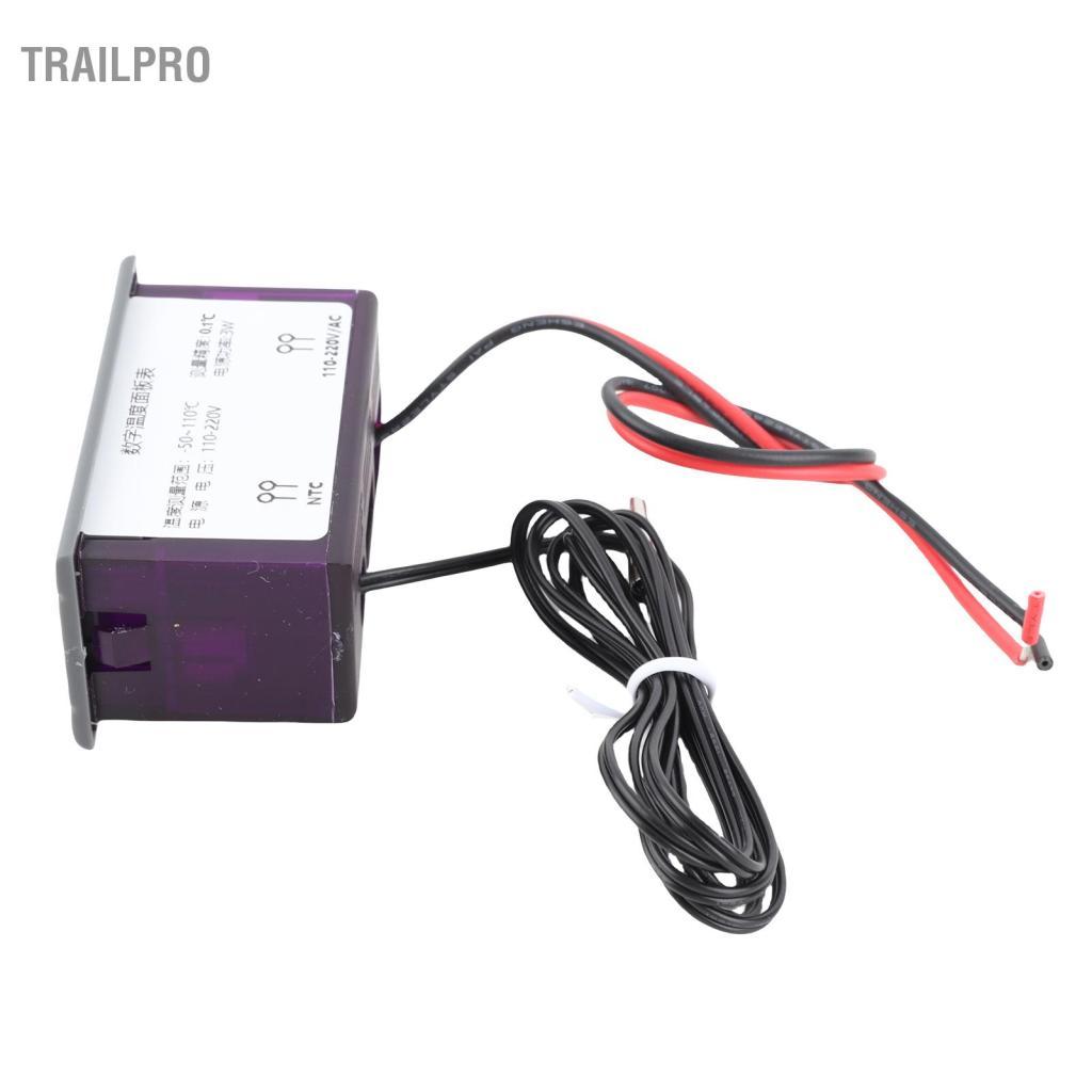 TrailPro Máy đo nhiệt độ nhúng TrailPro FTVOGUE ZFX-900 và dải đo rộng cho tủ lạnh Tủ lạnh 220VBếp & Phòng ăn
