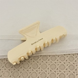 Kovoi / Phiên Bản Hàn Quốc Thời Trang Cá Mập Kẹp Tóc Retro Tính Khí Acetate Nửa Lấy Kẹp Lưng Đầu Tấm Kẹp Tóc