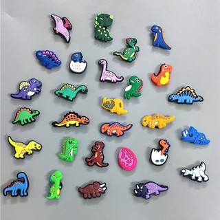 Set Charm Khủng Long Cầu Vồng Siêu Dễ Thương Cute- Charm gắn dép khủng long ngộ nghĩnh