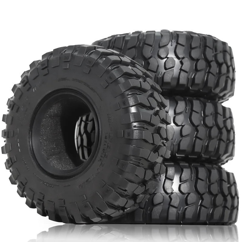 4 106mm 1.9 "Lốp Cao Su Lốp Bánh Lốp Cho 1 / 10 RC Xe Bánh Xích Xe Trục SCX10 II III 90046 Trxs TRX4 RC4WD D90 Redcat MST