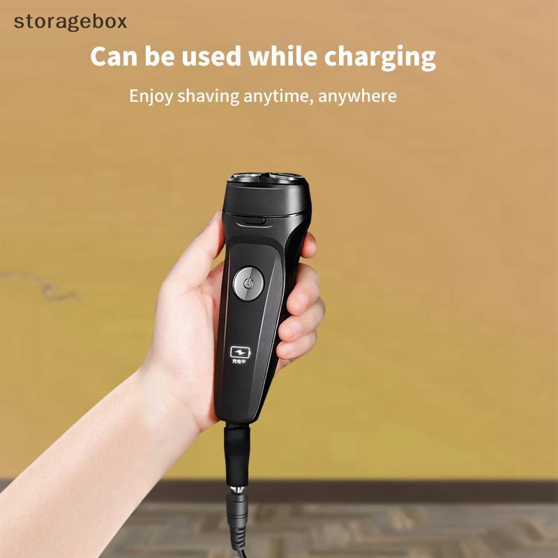 [Hộp lưu trữ] 8 Dây nguồn 5V Bộ sạc thay thế USB Cáp chuyển đổi DC Bộ chuyển đổi phổ biến cho mọi loại Máy cạo râu điện Máy cắt tóc đẹp