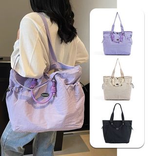 Phiên Bản Hàn Quốc Một Vai Thời Trang Rời Cảm Giác Dung Tích Lớn Nylon Tote Mẹ Túi Túi Máy Tính Sinh Viên Đi Lại Túi Du Lịch