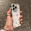 Morandi Dot Thích hợp cho 16 trường hợp iPhone 17Air Quad Anti-Drop Case 14 13 11Pro