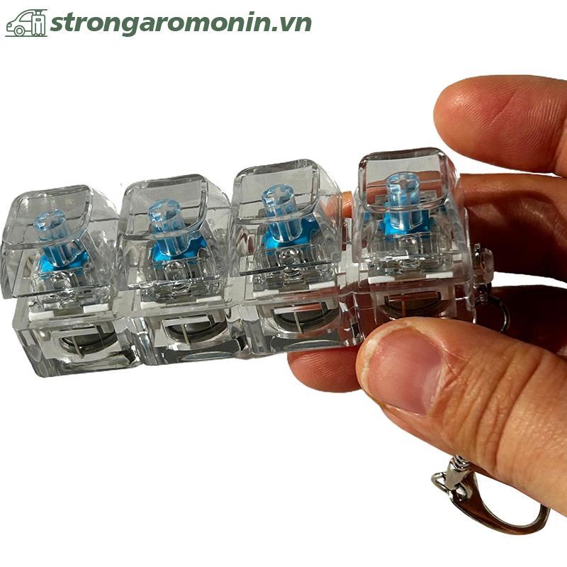 ST 4 / 9 Phím Bàn Phím Cơ Máy Kiểm Tra Trục Bàn Phím LED Đồ Chơi Chìa Khóa ST