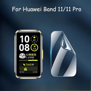 2 Chiếc Mềm TPU Hydrogel Phim Bảo Vệ Cho Huawei Band 11 Band 11 Pro Smartwatch Bảo Vệ Màn Hình Chống Trầy Xước Phim Đồng Hồ HD