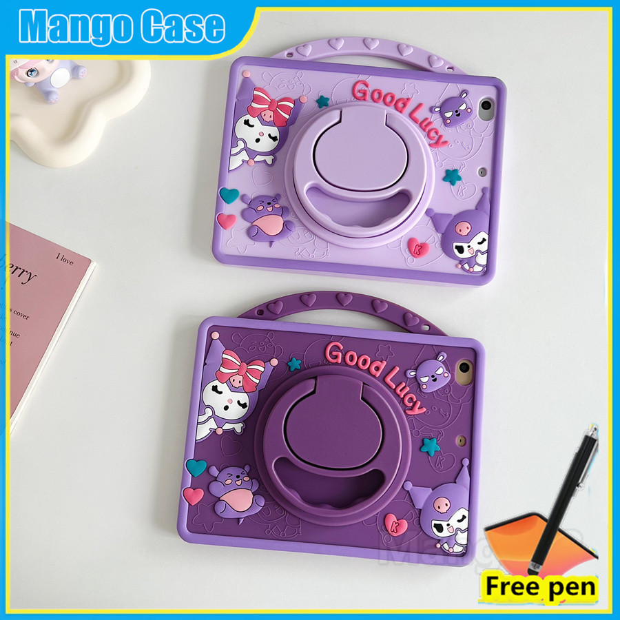 Ốp Lưng Cho Honor Pad X8b 11 Inch 2026 NDL2-W09 LTE 11 2025 11 "2024 X8A Máy Tính Bảng Xoay 360 Vỏ Dây Đeo Di Động Trẻ Em Di Động Vỏ Cầm Tay An Toàn