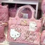 hellokitty Túi Vuông Nhỏ Hoạt Hình Dễ Thương, Dung Tích Lớn, Di Động, Messenger