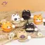 HFTOY Gỗ Cá Âm Thanh Nhạc Cụ Bộ Gõ Trang Trí Luy Gỗ Khắc Đồ Trang Trí Với Mallet Hình Mèo Đồ Chơi Hộp Mù Ngẫu Nhiên ~