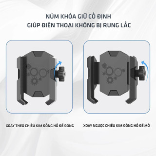 Giá đỡ điện thoại ô tô B2, Đầu kẹp mới chắc chắn, Gắn kính ô tô, Xoay 360, Hỗ trợ quay video,Chụp ảnh trên ô tô AIMVUKES