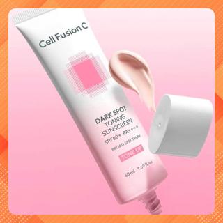 [Mẫu Mới]Kem Chống Nắng Cell Fusion C Dark Spot Thích Hợp Mọi Loại Da SPF50+ PA++++ 50ml Màu Hồng