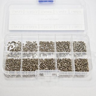 Bộ vít mini Bộ vít vít Mini Đầu phẳng Vít cho điện thoại Máy tính bảng Ống kính máy ảnh Phụ kiện sửa chữa máy tính xách tay