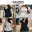 Áo Baby Doll Kiểu A366117 Bo Eo Tay Bồng Pha Ren Xinh Xắn MoLie Fashion
