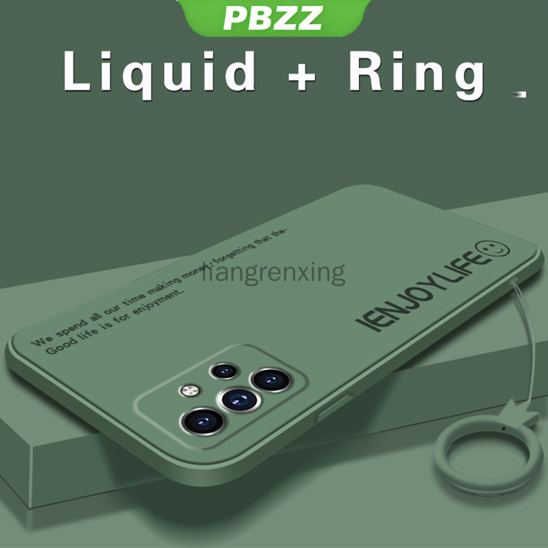 Ốp Điện Thoại Bằng Silicone Màu Trơn Cho samsung a32 a52 a72 a13 a53 a23 a73 a33 5g