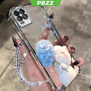 Ốp Lưng Cho realme 8 pro 4g realme 8 5g Vỏ Điện Thoại Vỏ Mềm Silicon Chống Sốc Thiết Kế Mới Thẩm Mỹ Trong Suốt Hoạt Hình Mèo Vòng Tay Cho Bé Gái SJSLLSHM01
