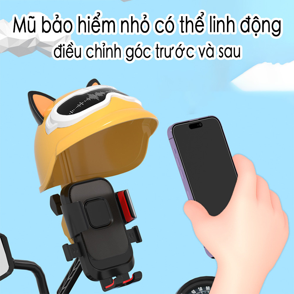 Giá đỡ điện thoại di động xe đạp, xe máy chống nắng, chống mưa, chống sốc thích hợp cho người đi xe đạp mang đi