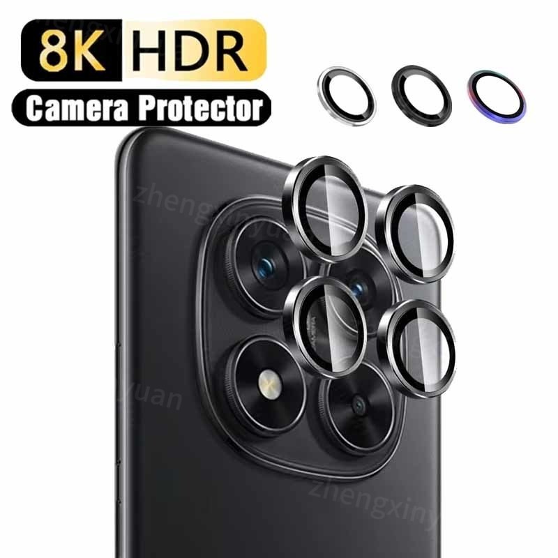 Dành Cho Redmi Note 15R 15Pro + 15Pro 15 5G 4G Điện Thoại Camera Bảo Vệ Ống Kính Vòng Dành Cho Redmi 15R 15C 15 5G 4G Hợp Kim Nhôm Bảo Vệ Kính Cường Lực Ống Kính Phim