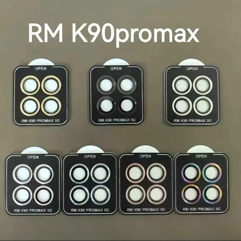 Dành Cho RedmiK90 Redmi K90ProMax Điện Thoại Camera Bảo Vệ Ống Kính Vòng Dành Cho Redmi K90 Pro Max Hợp Kim Nhôm Bảo Vệ Kính Cường Lực Ống Kính Phim