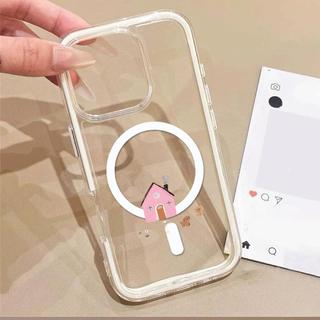 Gỗ bông dành cho 16 chiếc hộp lưng iPhone 17 Air, ba trong một, hút từ 14/13/11 Pro