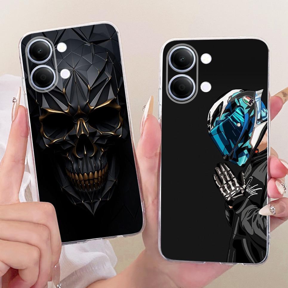 Dành Cho Vivo Y05 Y11D 4G Y21 Y11 5G Ốp lưng Mèo Dễ Thương Rồng Thoáng Mát Thiết Kế Hoạt Hình Ốp Lưng Silicon Mềm Trong Suốt V2553 V2554