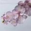 EDIWANY Hoa lan bướm nhân tạo, Dây sắt cảm ứng thật Lớp lót bên trong Phalaenopsis giả, giống như thật 10 đầu 98cm Hoa lụa nhiều màu Trang trí nội thất