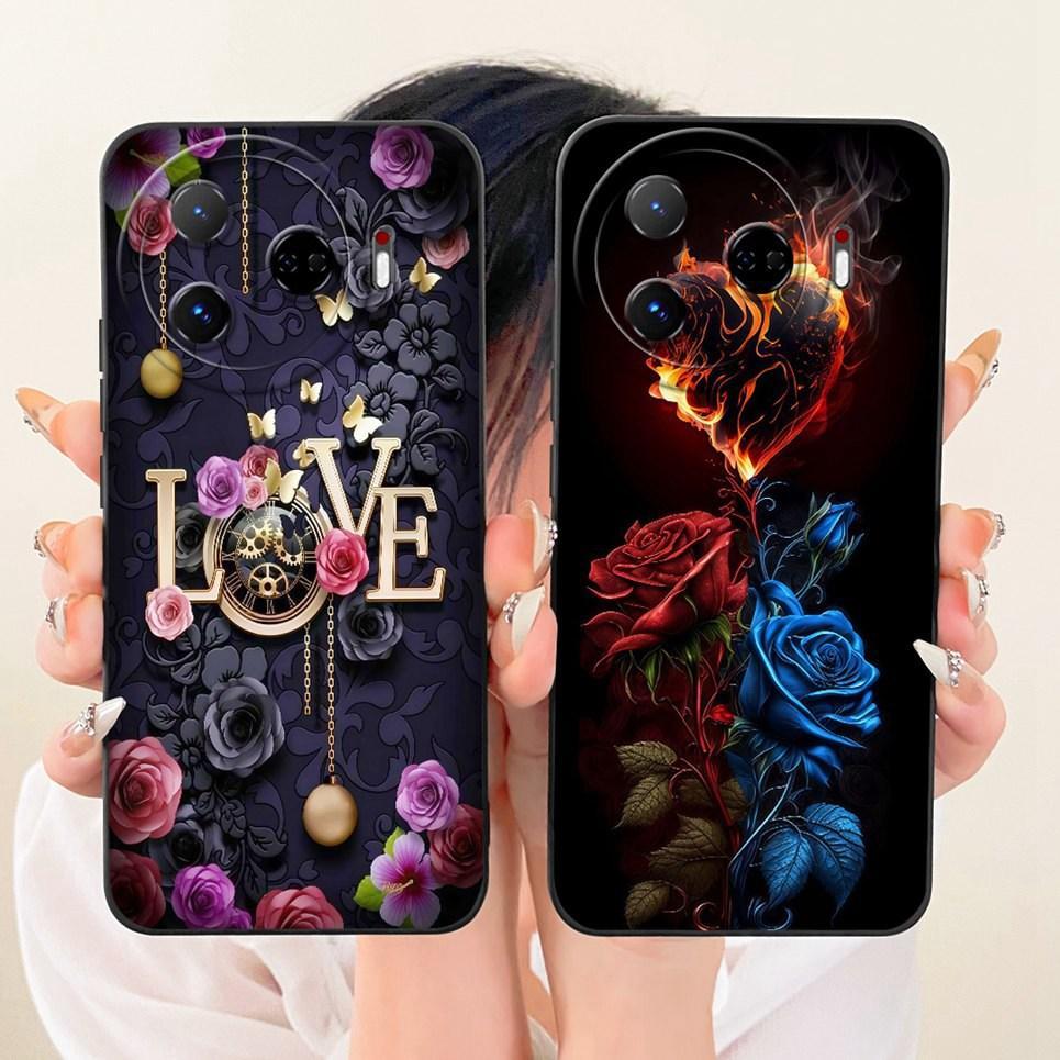 Dành Cho Tecno Camon 30 Pro 5G Ốp điện thoại Camon 30 Premier 30s Pro Vỏ Nơ Họa Tiết Hoa Bướm Thời Trang Ốp điện thoại Silicon Lỏng