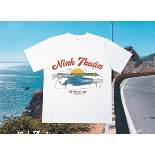 Áo thun Ninh Thuận Du lịch Việt Nam chất thun cotton, from oversize và babytee